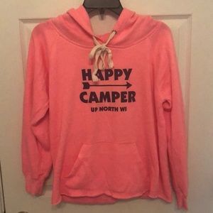 Pink Happy Camper sweatshirt